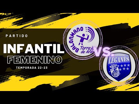 TORNEO DE PRESENTACIÓN 22-23. PARTIDO INFANTIL FEMENINO. BM TORREJÓN VS LEGANÉS