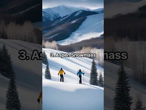 Top 5 Ski Resorts in Colorado #colorado #ski #resorts #snowboard #winter #vacation