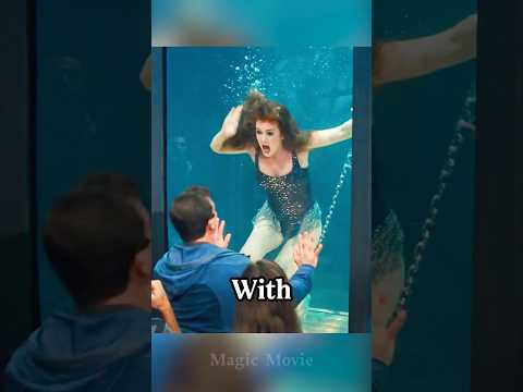 This woman was mobbed by piranhas when her magic trick failed. #futurelink #movie #film #magic