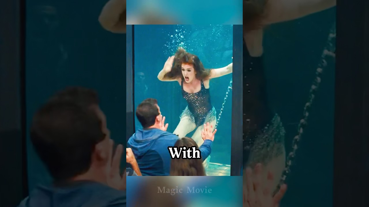 This woman was mobbed by piranhas when her magic trick failed. #futurelink #movie #film #magic