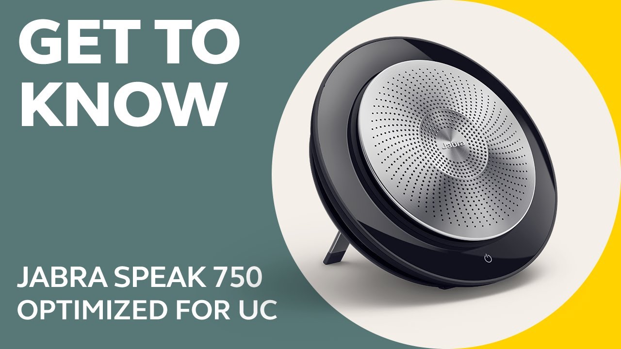 Get started with your Jabra Speak 750 - UC | Jabra Support Get started with your Jabra Speak 750 - UC | Jabra Support