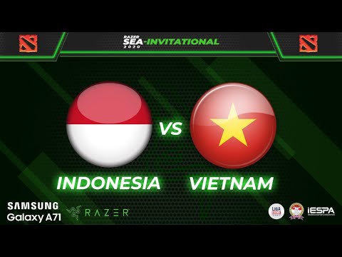 INDONESIA (Army Geniuses) vs VIETNAM (496 Gaming) - Razer SEA Invitational 2020 - Dota 2 LIVE