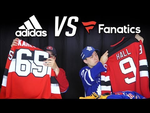 Nhl jersey review - adidas vs fanatics