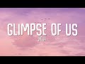 Download lagu Joji Glimpse Of Us