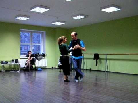  Juan Capriotti  and  Graciana Romeo  are  dancing  to  the  tango  "  El Once  "  by  Carlos di Sarli  in  2010