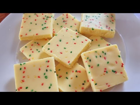 Gateaux du lait / Milk Squares