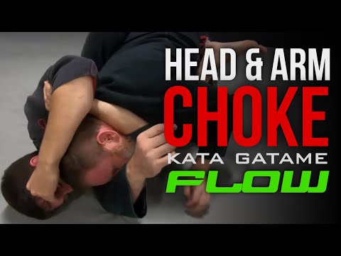 Kata Gatame Flow - Jiu Jitsu Takedowns - Closed Guard Arm Triangle Choke