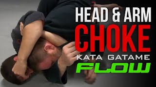 Kata Gatame Flow - Jiu Jitsu Takedowns - Closed Guard Arm Triangle Choke