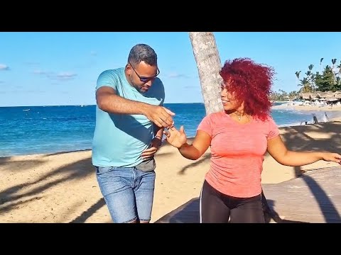Bailando Bachata en las Terrenas 🌴🔥 Cristian y Esmeralda