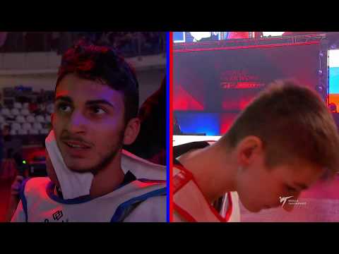 2019 MOSCOW WT GP Final SF M 58kg DELL'AQUILA Vito ITA POPOV Georgy RUS