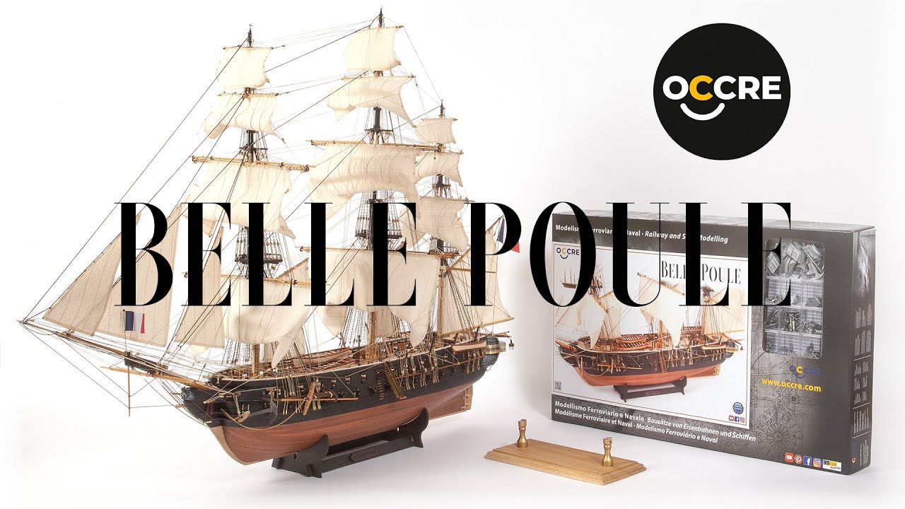 OCCRE Belle Poule 1:90 kit