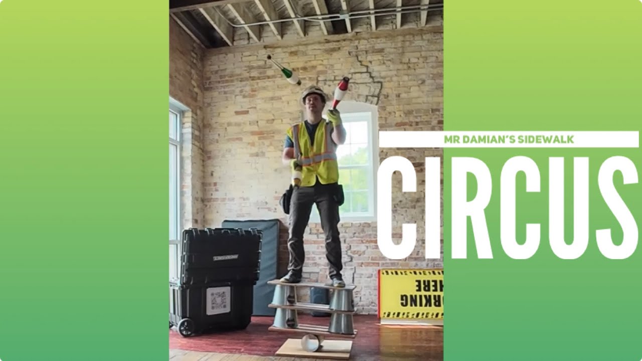 Promotional video thumbnail 1 for Mr Damian’s Sidewalk Circus