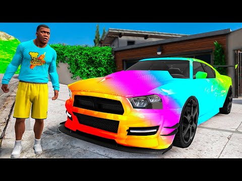 ENCONTRANDO O CARRO SECRETO DO FRANKLIN NO GTA 5!!!