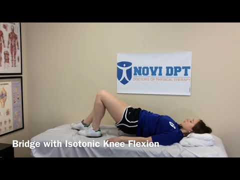 Bride with Isotonic Knee Flexion