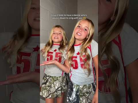 Britain + Baylaa LOVE this song by @itsjennaraine   ❤️🌹#britainandbaylaa #sisters #singing