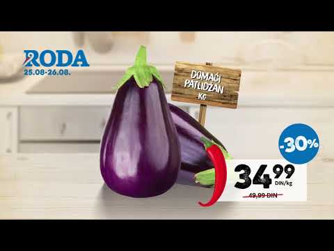 Roda I Za pripremu pikantnog ajvara 25.08 - 26.08.2018.