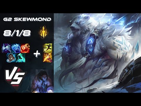 G2 Esports SkewMond JUNGLE Volibear vs Sylas - EU Challenger Patch 25.S3.1