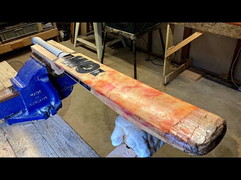 A Battered & Bruised Gunn & Moore | Cricket Bat Repair Ep. 2