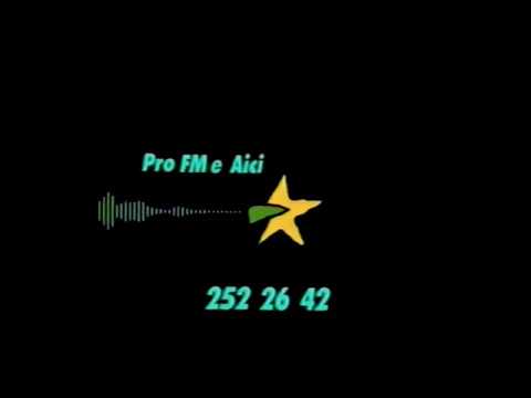 spot publicitar PRO FM , 2000 .