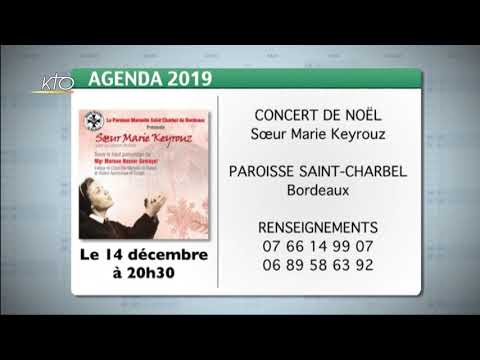 Agenda du 6 décembre 2019