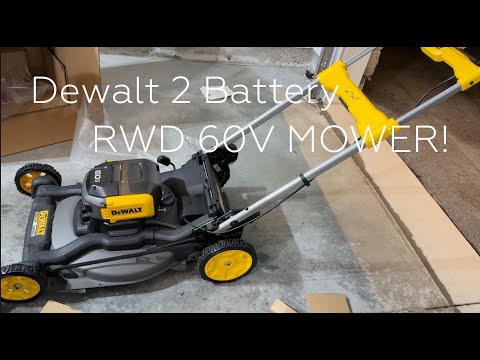 DeWalt 2025 DCMWSP700Y2 - 60V RWD Lawn Mower.. Has DeWalt FINALLY made a GOOD MOWER? - Review / Demo