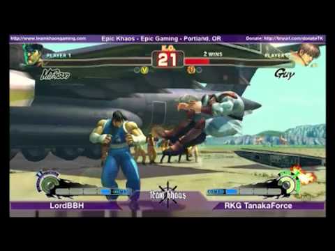 EPIC KHAOS SSF4 TOP 8  - LordBBH (DIC) vs RKG TanakaForce (GUY) Winners SF