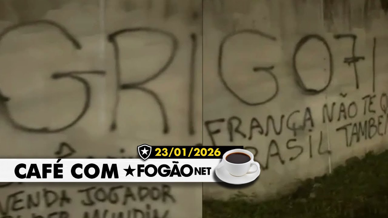 LIVE Café com FogãoNET | Muros do CT são pichados; Botafogo faz acordo com jogadores
