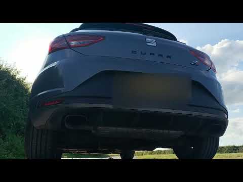 leon cupra 290 stock exhaust sound