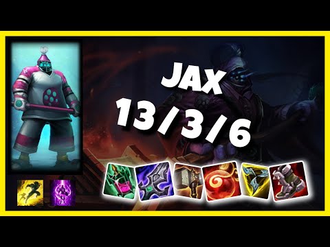Jax vs Wukong Top 10.25 Challenger S11 Gameplay (13/3/6) - NA
