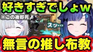 推しの"ソーヴァくん"スキンを無言で花芽すみれに布教する紡木こかげwww【八雲べに/神成きゅぴ/小雀とと/VALORANT/切り抜き/ぶいすぽっ!】