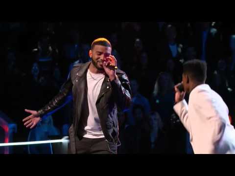 Bryan vs Malik "IT'S A MAN'S MAN'S MAN'S WORLD" - The Voice 2016