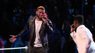 Bryan vs Malik &quot;IT&#39;S A MAN&#39;S MAN&#39;S MAN&#39;S WORLD&quot; - The Voice 2016