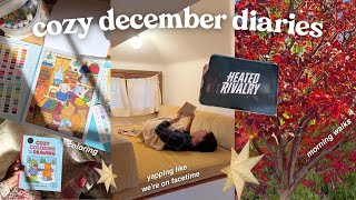 chatty facetime vlog, color with me & book retreat goodies