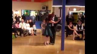 Alicia Pons and Ray Barbosa perform to the La Tapungatina by Pugliese