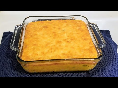 Caribbean Corn Pie (Eggless)//Sam's Gifted Hands