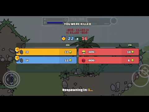 Mini militia: 1X vs BDS ft.(Gunner, Emperor) | v5 Da2 Clan war