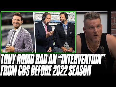CBS Reportedly Unhappy With Romo's Recent Commentary, Had "Intervention" | Pat McAfee Reacts