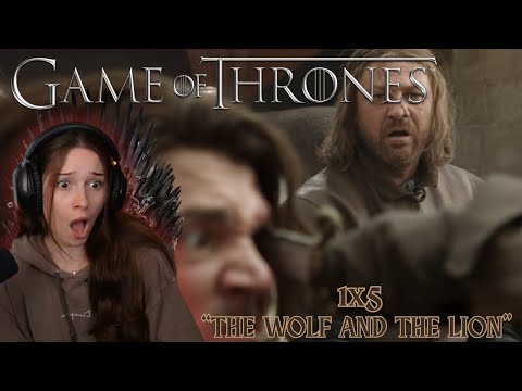 First Time Watching Game of Thrones | Season 1 Episode 5 Reaction | The Wolf and The Lion