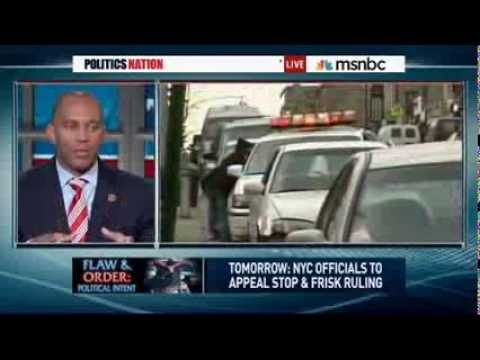 Rep. Jeffries Discusses Stop & Frisk Ruling on Politics Nation / Rev. Al Sharpton
