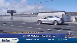 People who live in Anchorage's Fairview neighborhood will be able to get a free ride to the groce...