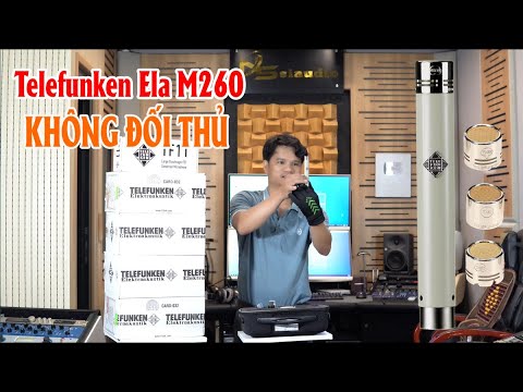 THU NHẠC CỤ KHÔNG ĐỐI THỦ - TELEFUNKEN ELA M260 REVIEW - NISSIAUDIO