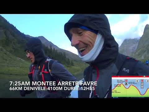 UTMB 2017 - Philippe and Olivier with English CC