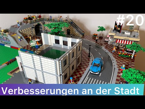 Bau meiner Lego Stadt - Teil 20 - Verbesserungen an der Stadt.