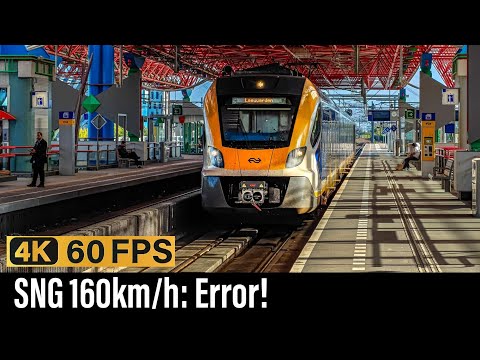 Trein Cabinerit NL / Error in ETCS! / Lelystad - Leeuwarden / SNG Sprinter / Aug 2025