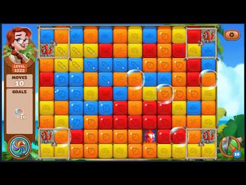 Lost Island Blast Adventure Level 1223 - NO BOOSTERS 🏝️ | SKILLGAMING ✔️