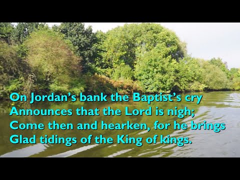 On Jordan's Bank the Baptist's Cry (Tune: Winchester New - 5vv) [with lyrics for congregations]