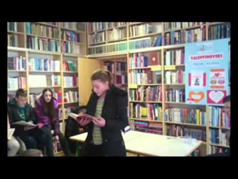 Tulum slova u Knjižnici i čitaonici Gvozd