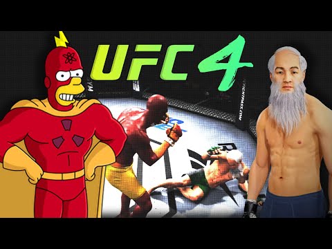 Radioactive Man vs. Old Bruce Lee (EA sports UFC 4)