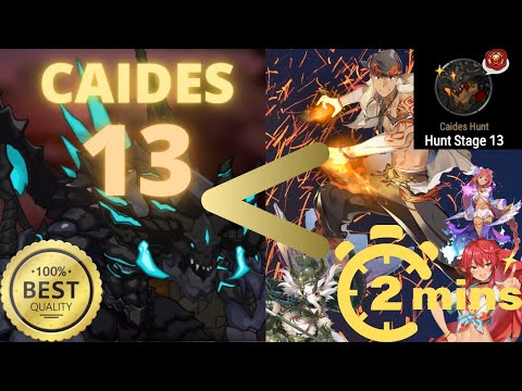 100% Success AUTO Caides 13 Hunt with defense breaking Khawazu (Under 2 minutes)