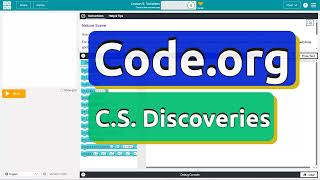 Code.org Lesson 5.8E Variables | Answer Tutorial | CS Discoveries 3b + AI Discoveries 4b